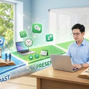 Ngữ Pháp Tiếng Anh Nền Tảng: Cấu Trúc Câu & Các Thì Cơ Bản